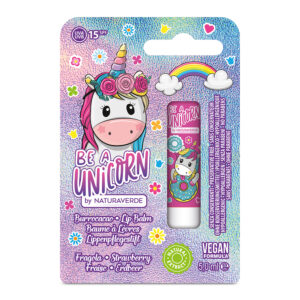 NATURAVERDE UNICORN BURROCACAO FRAGOLA 5ML