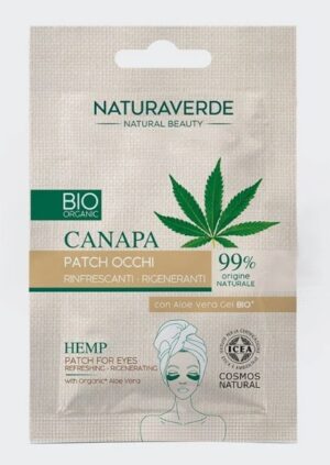 NATURAVERDE BIO CANAPA PATCH BORSE OCCHI 2,5 ML