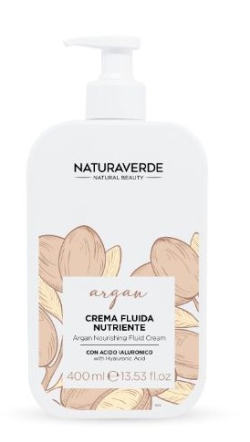 NATURAVERDE CREMA FLUIDA ARGAN NUTRIENTE 400ML