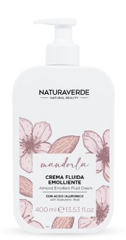 NATURAVERDE CREMA FLUIDA MANDORLA EMOLLIENTE 400ML