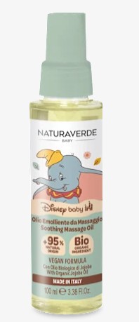 NATURAVERDE DISNEY BABY OLIO MASSAGGI 100ML NEW