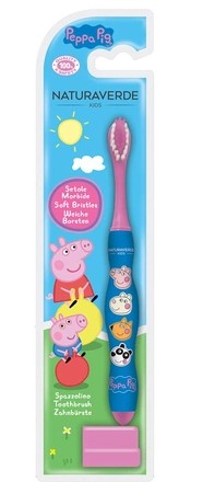 NATURAVERDE PEPPA PIG SPAZZOLINO