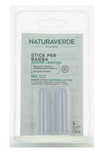 NATURAVERDE PHARMA 2 STICK BARBA 2 X 5 GR