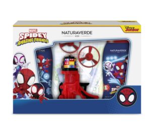 NATURAVERDE SPIDEY CFZ BAGNOSSHIUMA 250ML+DOCCIASCHIUMA 250ML+GIOCO