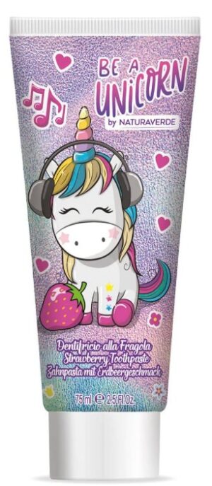 NATURAVERDE BE A UNICORN DENTIFRICIO FRAGOLA 75 ML