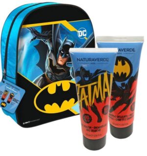 NATURAVERDE BIO SET BATMAN 3D(SHAMPOO 100ML+GEL DOCCIA 100ML+ZAINO)
