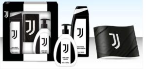 NATURAVERDE BIO SET JUVENTUS (DOCCIASHIUMA +SAPONE LIQUIDO+ BANDIERA)