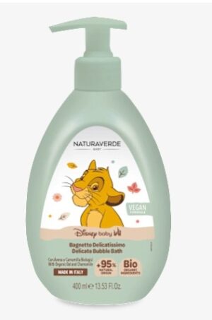 NATURAVERDE DISNEY BABY BAGNETTO DELICATO 400ML NEW