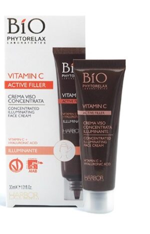 PHYTORELAX ACTIVE FILLER VITAM C CREMA VISO CONCENTRATA RIMPOLPANTE 30 ML