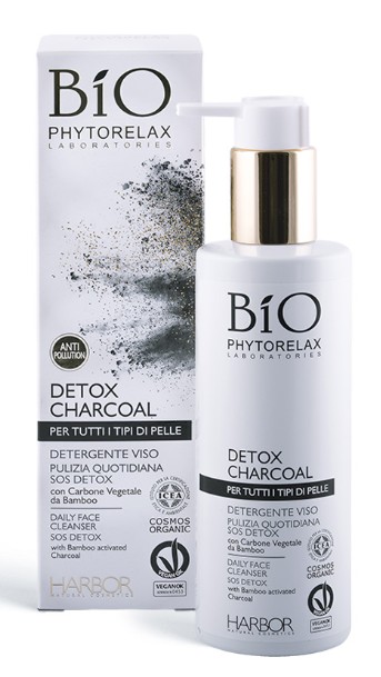 PHYTORELAX DETOX CHARCOAL DETERGENTE VISO 200 ML