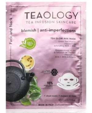 TEA GREEN TEAMASK BLEMISH GLOW AHA MASK 21 ML
