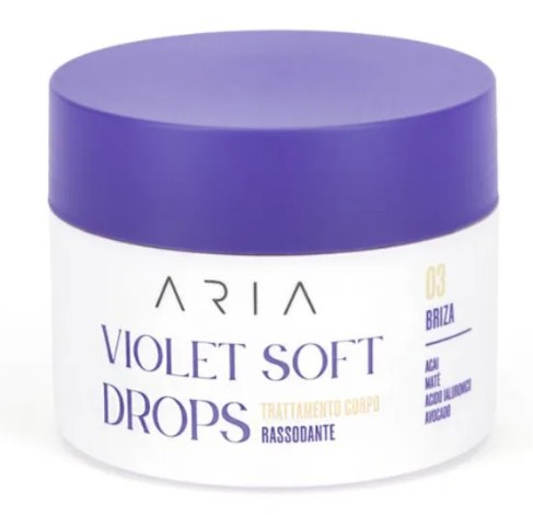 ARIA VIOLET SOFT DROPS TRATT CORPO RASSOD. 250 ML
