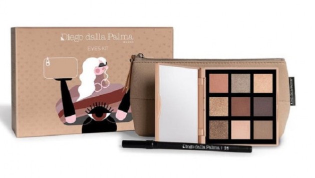 DDP EYES KIT (NUDA WARM 301+MAT OC 31+POCH) Edizione 2025