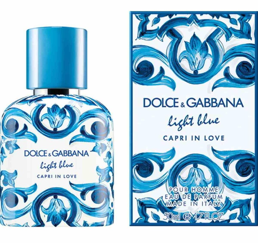 D&G LIGHT BLUE U CAPRI IN LOVE MALE EDP 50ML