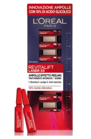 LOR REVITAL AMPOLLE LASER AC.GLIC.