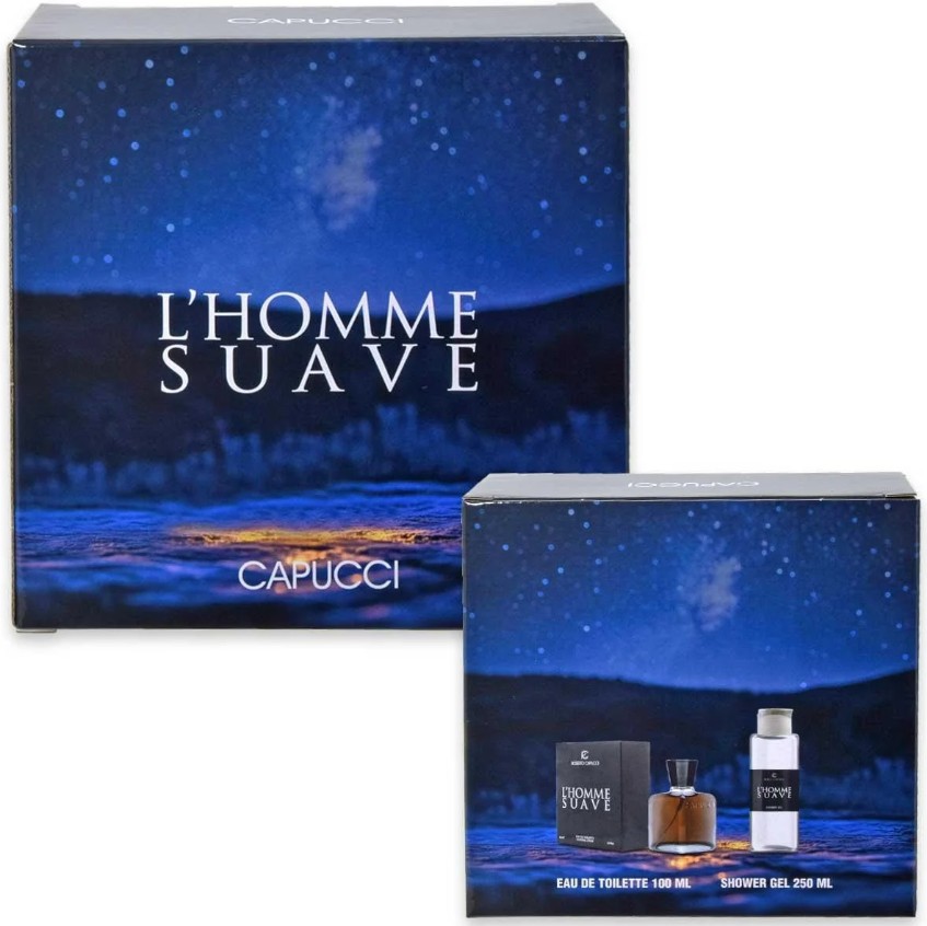 CAPUCCI L'HOMME SUAVE CFZ EDT 100ML + S/G 250ML 2025