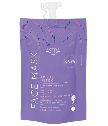 ASTRA FACE MASK ARGILLE DETOX 30ML
