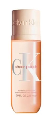 CK BODY MIST SHEER PEACH 236ML