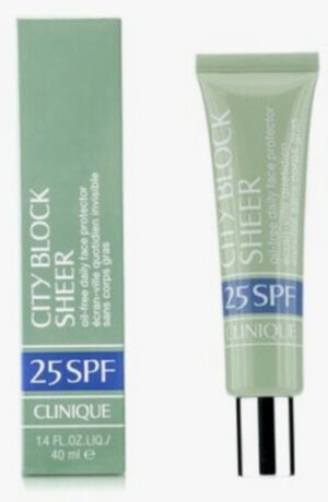 CLINIQUE CITY BLOCK SHEER SPF25 40ML