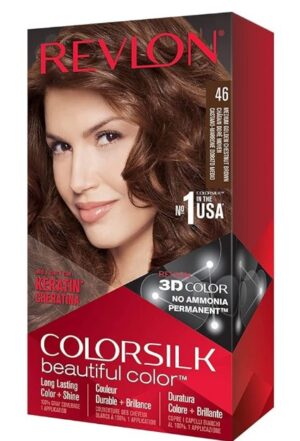 REV C/SILK ORIG 46 - Castano-Marrone Dorato Medio
