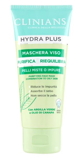 CLI HYDRA PLUS MASCH VISO PUR&RIEQ 75 ML