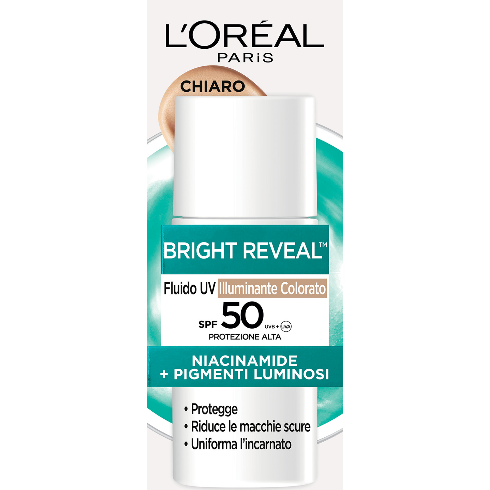 LOR BRIGHT REVEAL NIACINAMIDE UV LIGHT 50ML