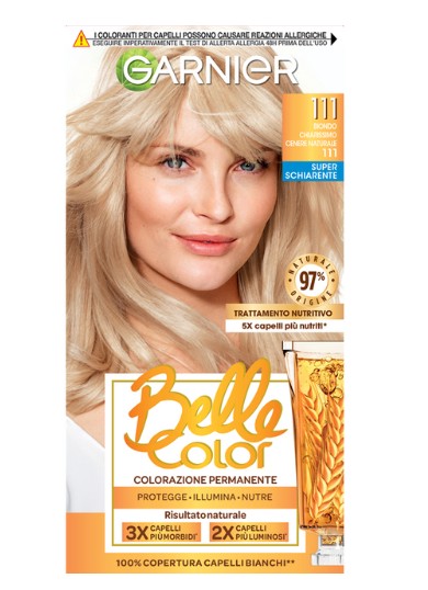 BELLE COLOR 111 BIONDO CHIARISSIMI CENERE NAT