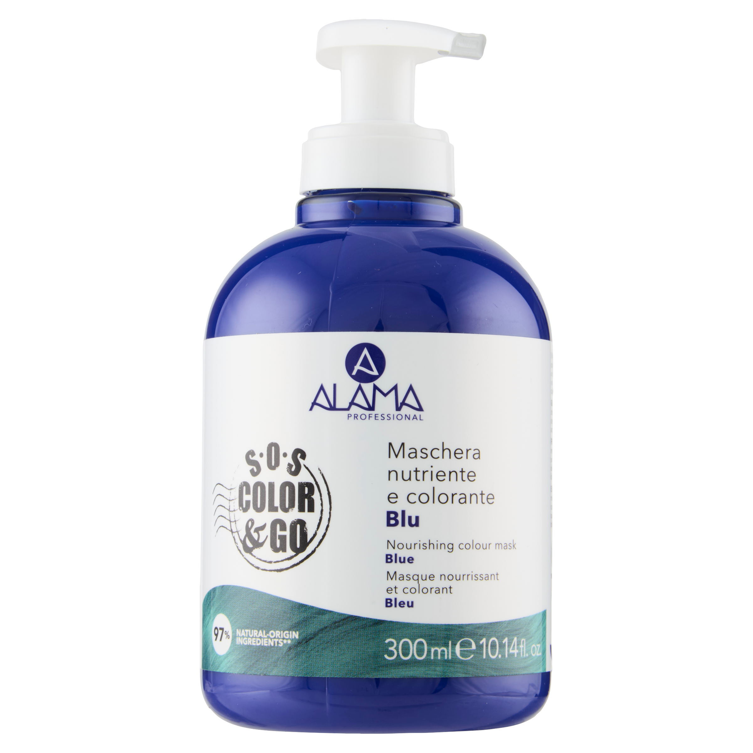 ALAMA COLOR MASK MASCHERA BLU ELETTRICO 300 ML