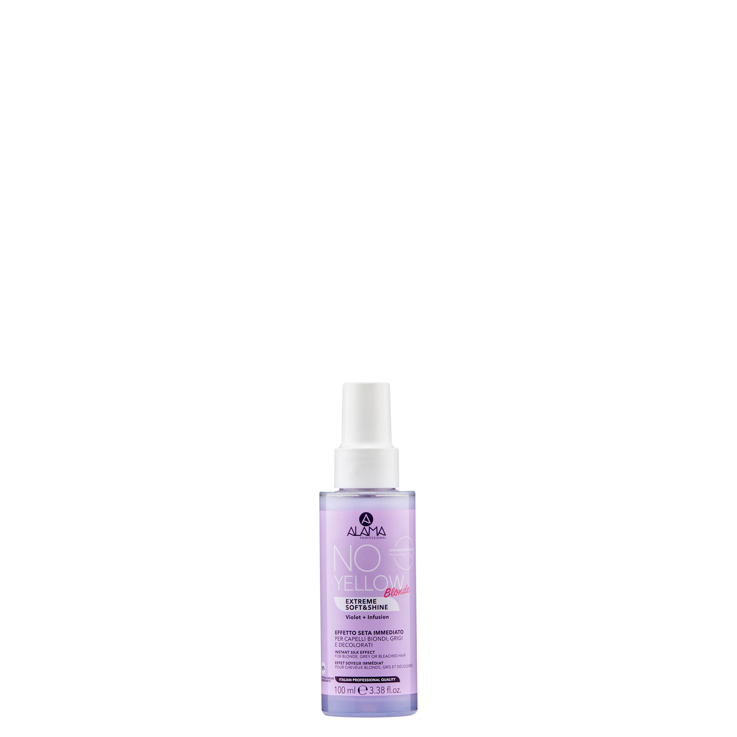 ALAMA NO YELLOW EXTR SOFT&SHINE S/RISC 100 ML